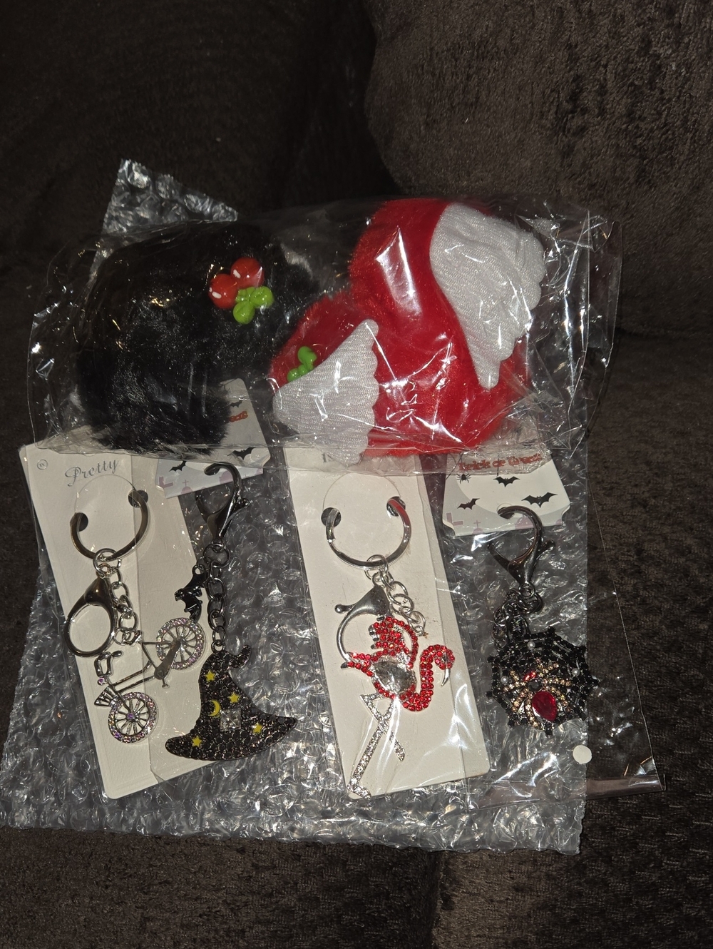 9 Keychain/Charm/wallet Bundle Good For Giveaways